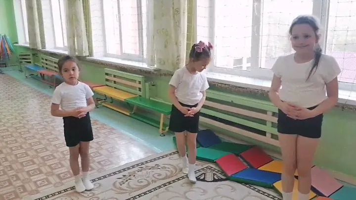 Итоговое занятие кружка корригирующей гимнастики "Грация"